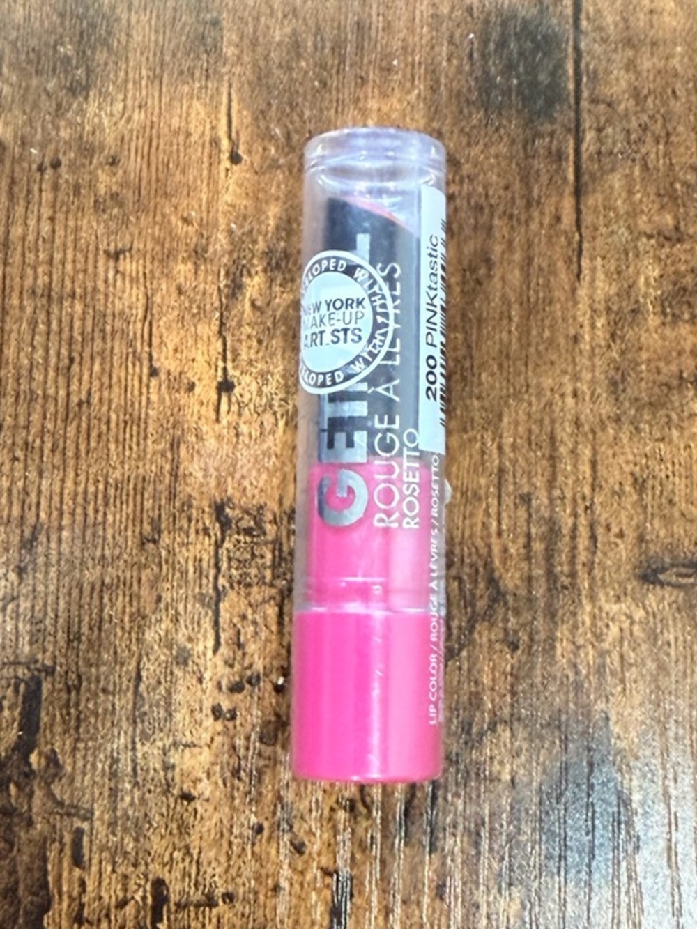 NYC PINKTASTIC Rouge Lipstick — Bright Pink